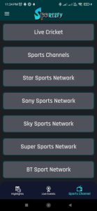 Sportzfy TV 2