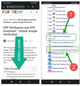 Easy Flashing FRP Bypass 1